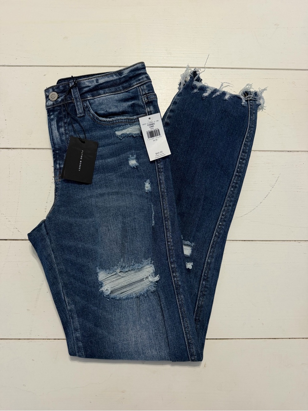 Flying Monkey Slim Straight Jeans